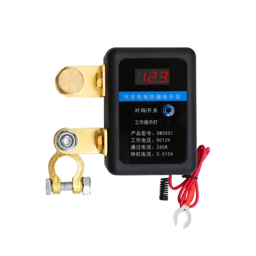 260A Automatic Power Shut Off Switch Car Remote Battery Cut Off Switch  for Car Truck SUV