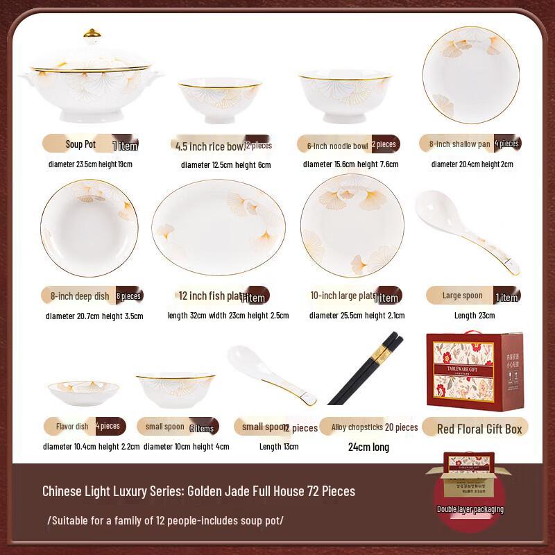 Mod. Lanka Ceramic Luxury Dinnerware Set