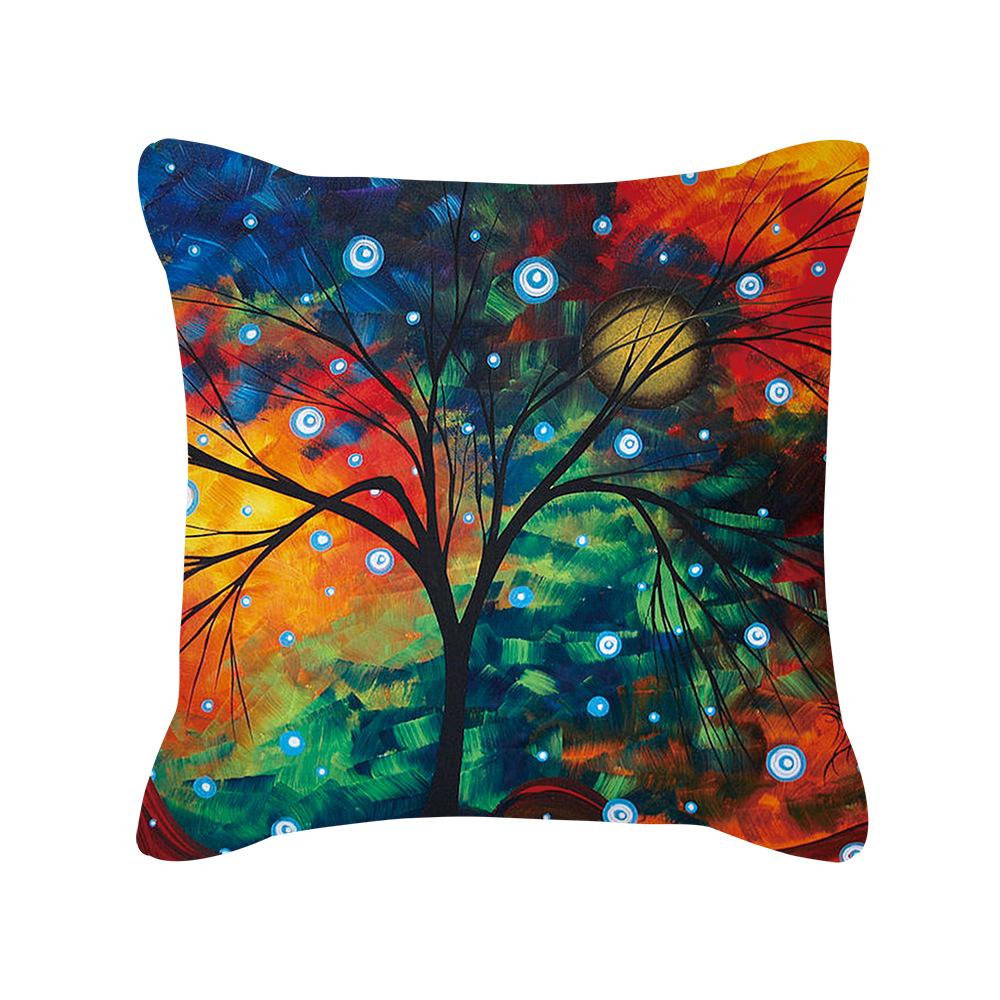 Nordischer Ins Schlichter Stil Kissenbezug Van Gogh Ölgemälde Aquarelldruck Kissenbezug Neues Zuhause