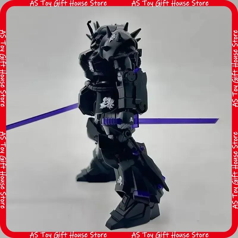 Ms-08Tx Hg 144 Efreet Night Fighting Type Black Warrior Color Mech Assembly Model Kit Action Figures Decorative Toy Gift