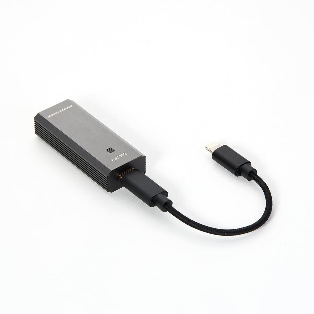 Acoustune AS2002 AK4493S Portable USB DAC Lightning [] Type-C