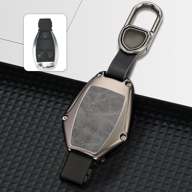 Mercedes-Benz Key Case for GLA200, GLC260L, C-Class, GLS, CLA200 - Full Coverage Shell