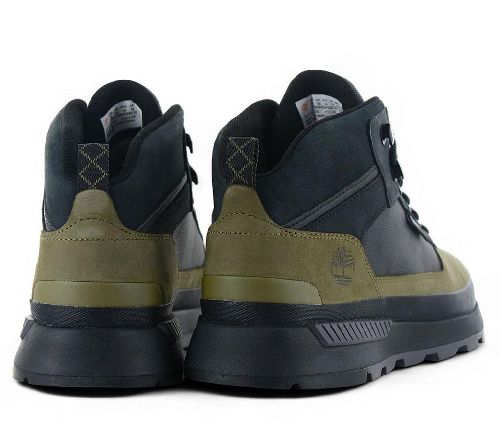 TIMBERLAND Field Trekker Mid - Herren Boots Schuhe Stiefel Leder Grün TB0A6DPS-EO8 ORIGINAL
