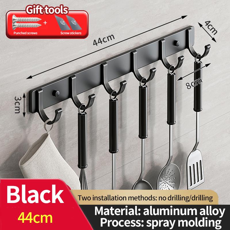 Bezděrovací dvířka za hákem Úložný prostor na zeď Věšák na šaty Háček na kabáty bez vrtání Věšák Ložnice Organizér Úložný prostor Kuchyně Acce