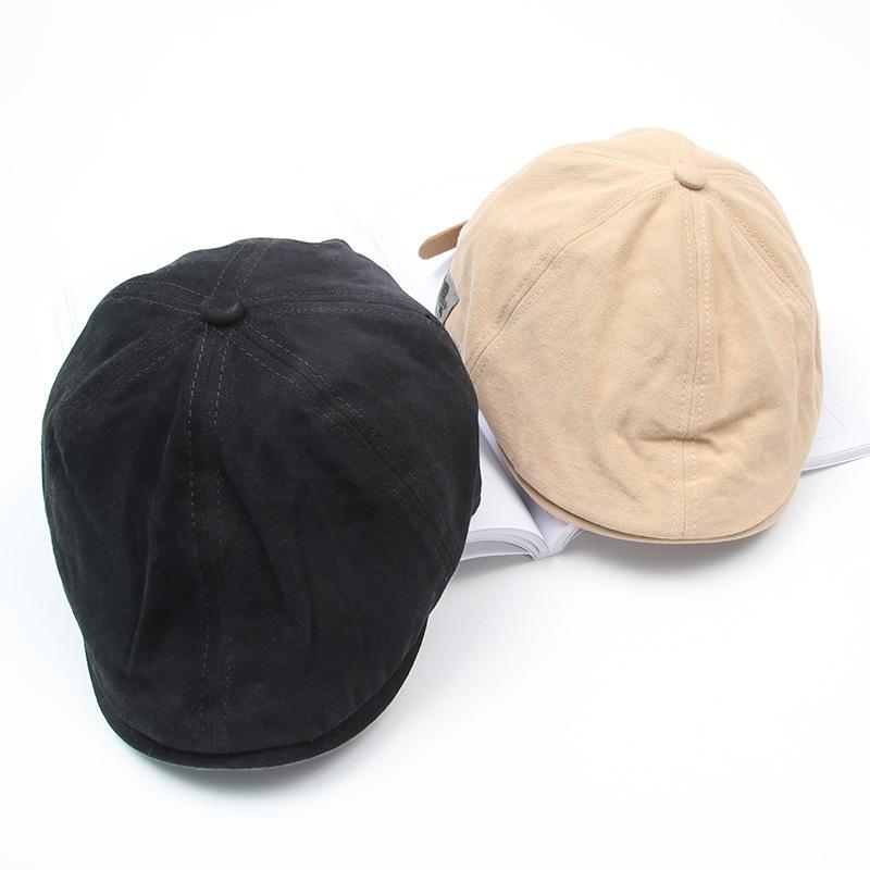 S32 Beret Men And Women New Japanese Street Fashion Brand Cloth Label Beret Cap