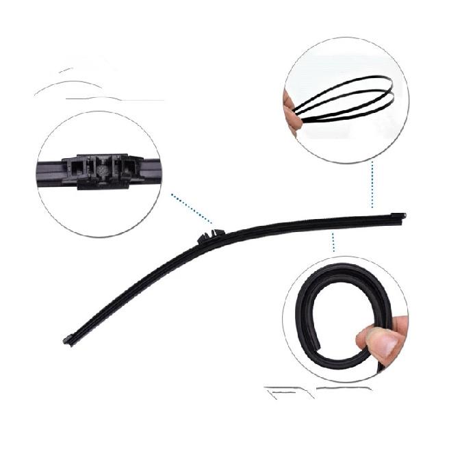 

For BMW X5 E70 2007 2008 2009 2010 2011 2012 2013 2014 15 Rubber Rear Window Windscreen Wipers Windshield Wiper Blades