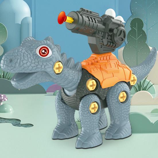1 Zestaw umiejętności szkoleniowych Interakcja rodzic-dziecko Ekologiczny ze śrubokrętem Dzieci DIY Składanie modelu dinozaura Zabawki zmontowane