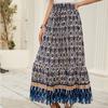 Women's Casual High Waisted Skirt With Large Swing Skirt Waisted Skirt With Large Swing Skirt