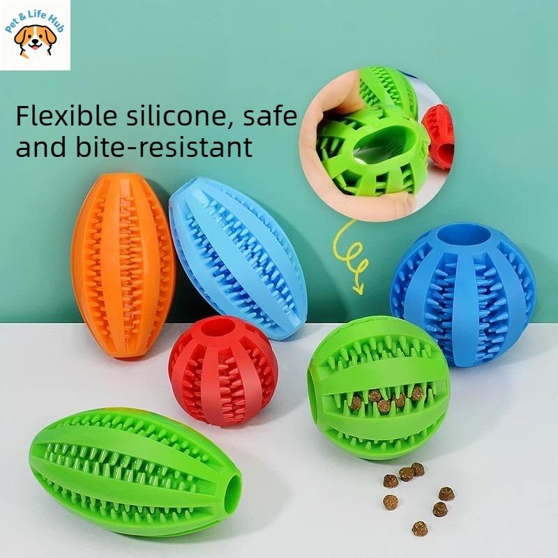 Dog toys Leakage ball molar for relieving boredom durable and easy to bite elastic ball pet toys pet products tout pour chien