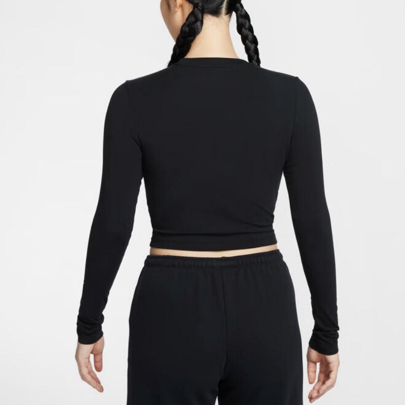 New Nike T Shirts Women's Black HF5323-011