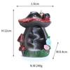 1pc Resin Waterfall Incense Burner Halloween Pumpkin Backflow Incense Burner Home Decor Home Aromatherapy (Without Incense)