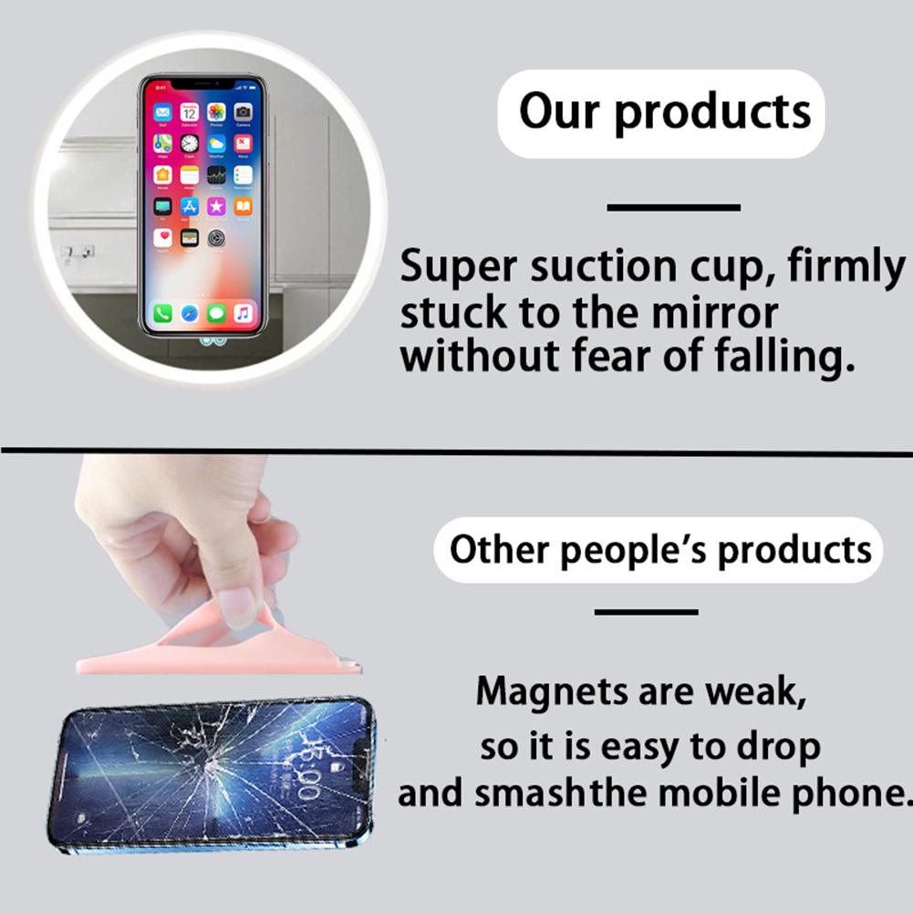Magnetic Magnet Phone Stand Anti-Slip Silicone Suction Cup Phone Case Grip Stand Holder for TikTok/ YouTube Video and Selfie