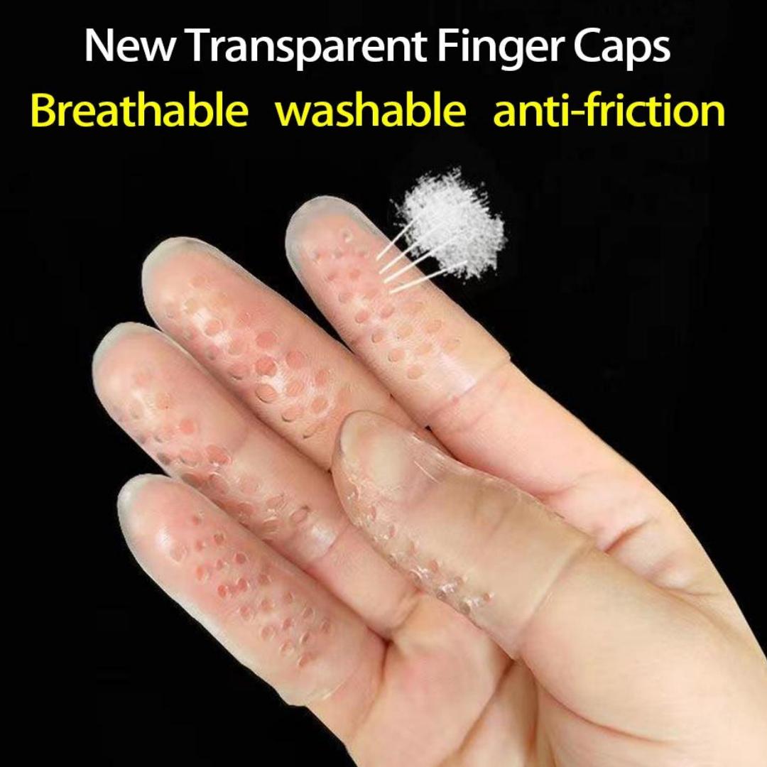 10/20 шт. Силиконовая защита пальцев: Увлажняющие, противоболевые, износостойкие чехлы для травмированных или сухих пальцев S-1pc