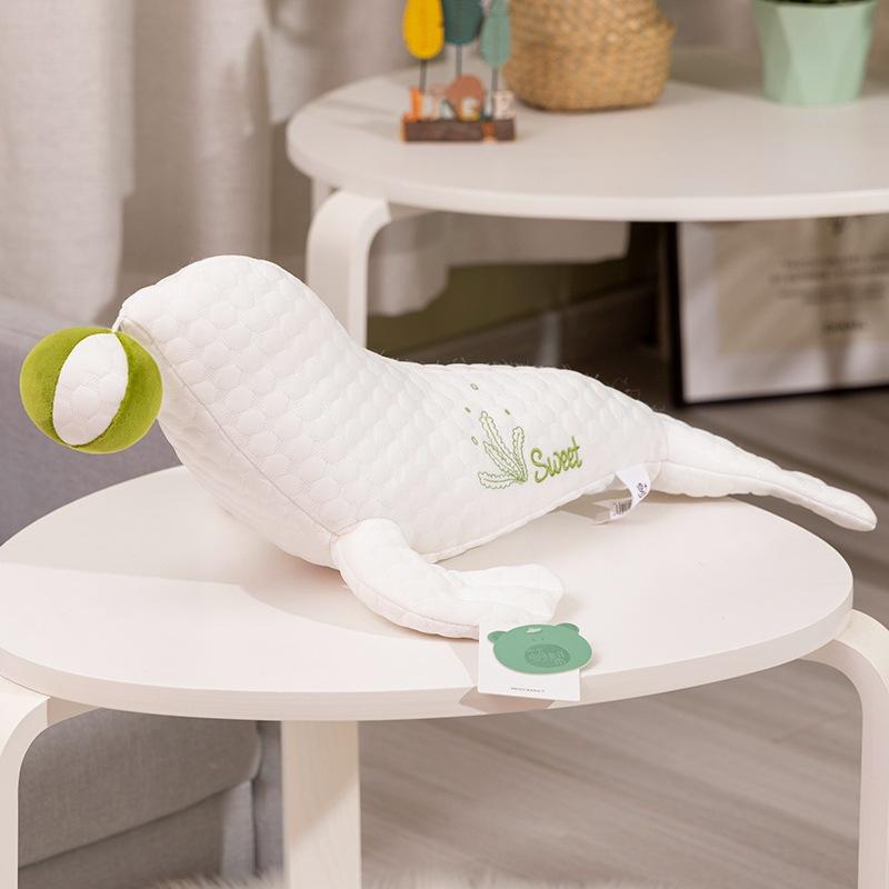 Sweet Waiwai Radish Plush Toy Pillow Doll Ice Bean Bean Frog Seal Doll Cute Summer Rag Doll