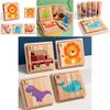 Wooden Alphabet Blocks Puzzle Set For Early Learning With Diy Fun For Kids