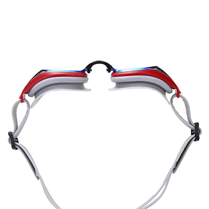 HD Schwimmbrille für Erwachsene, beschlagfreie galvanisierte Schwimmbrille, Brille für Männer und Frauen, wasserdichte Silikon-Schwimmbrille