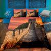 Great Wall King Queen Duvet Cover Old Chinese Building Bedding Set For Teens Adults Architecture 2/3 Pcs Polyester Quilt Cover