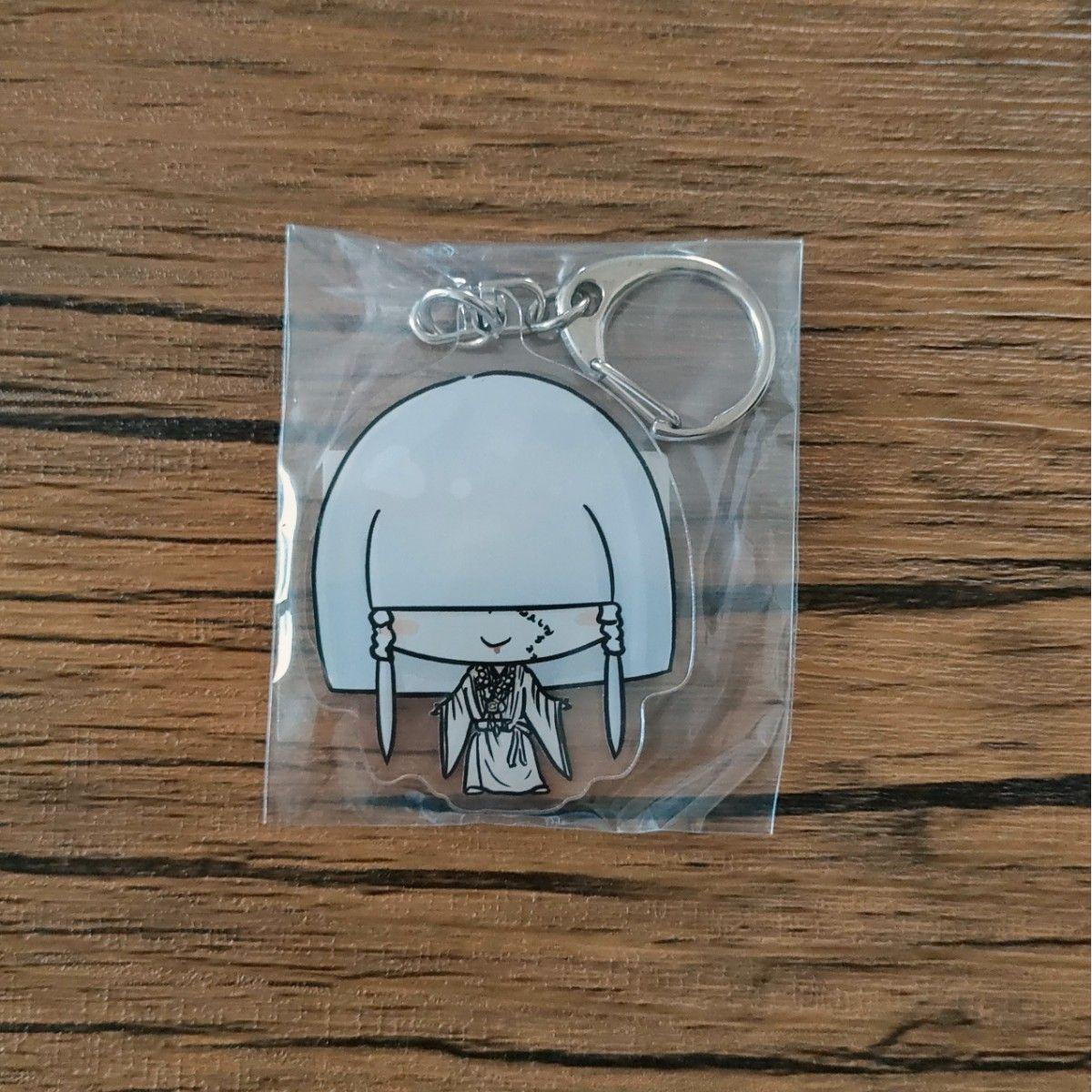 Used -Shintenchi Kaisei Group-Zigzag Transparent Guardian Plate (Ninth Generation) Life Acrylic Key Chain