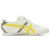 Onitsuka Tiger Mexico 66 Comfortable Leather Lightweight Durable Low-Top Running Shoes Women sneaker White Yellow 1182A087-750