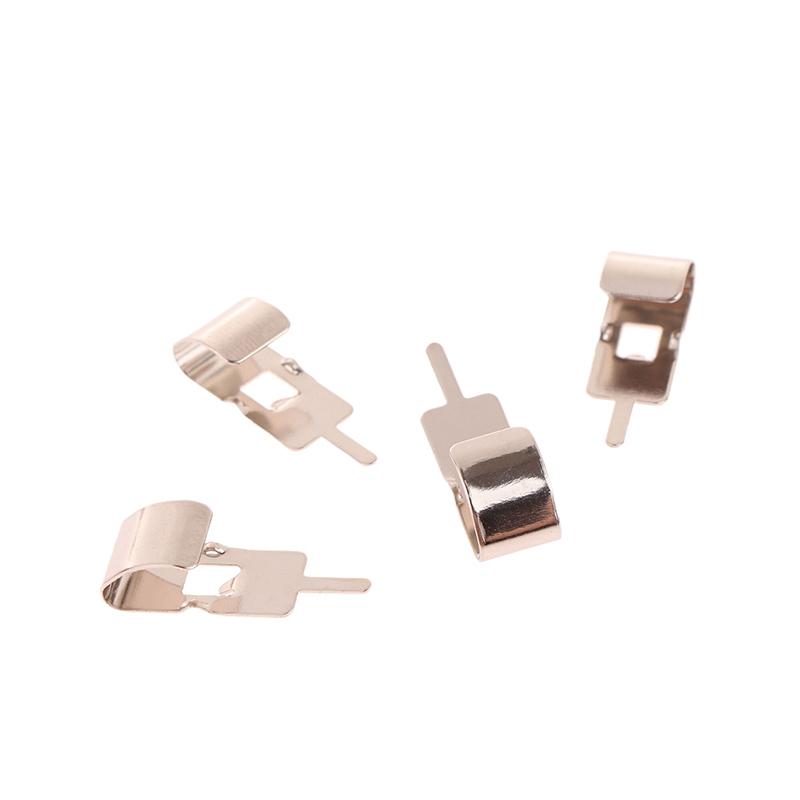 18650 Battery Pack Connection Clips Spring Steel Contacts for Building Custom Battery Holders, Essential for Stable Power Links