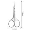 Professional Stainless Steel Cuticle Clipper Fine Curved Small Dead Skin Remover Cuticle Nipper Manicure Tools