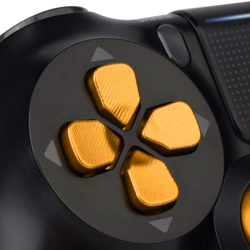 Aluminum Alloy Gamepad Replacement Button Set Handle Joystick Modified Accessories Compatible For Ps5