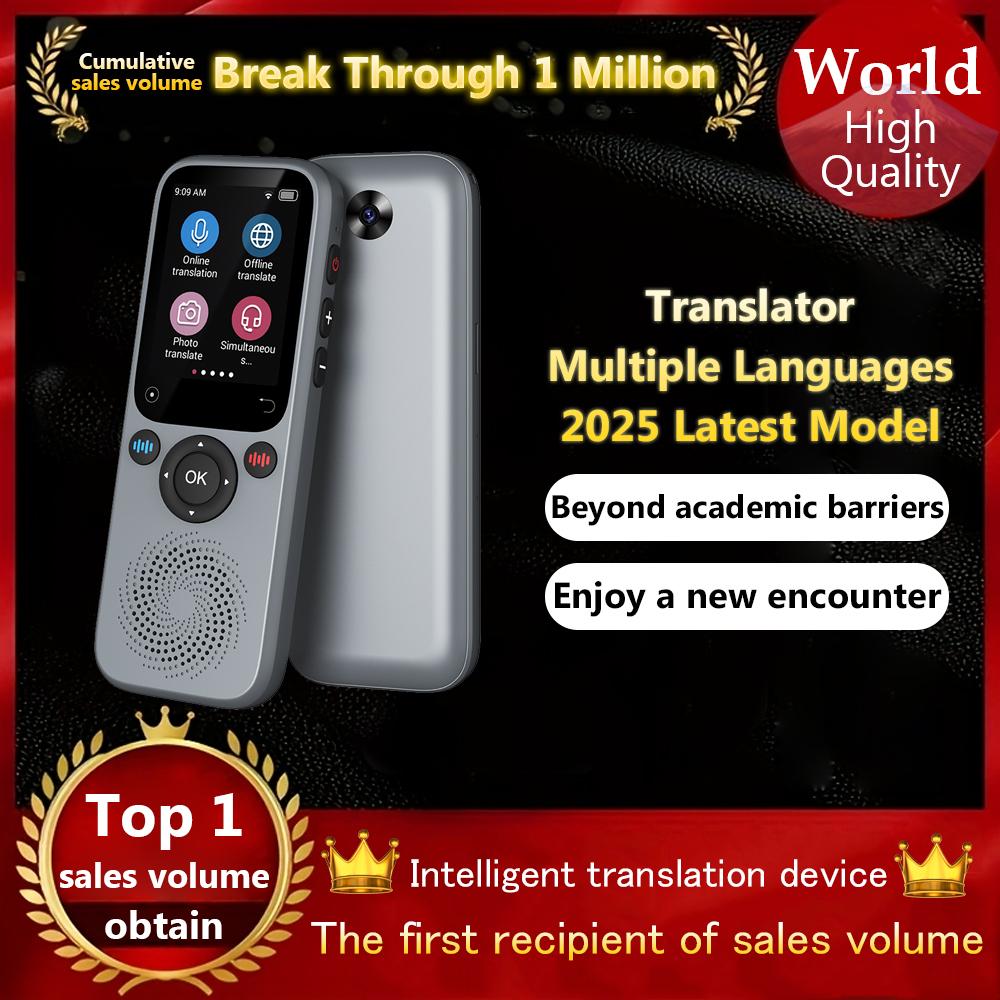 New S20 Language Translator Device Support 138 Real-time Language Translator Translation AI Translator with ChatGPT Translator for Students Learners