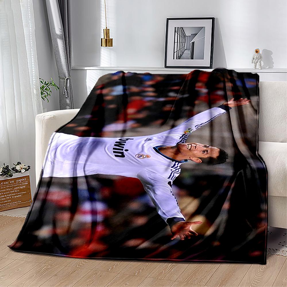 Ronaldo's Motivational Quote Blanket Comfortable Suitable for Seaside Livingroom Bed All-Season Use Warmthful Decor
