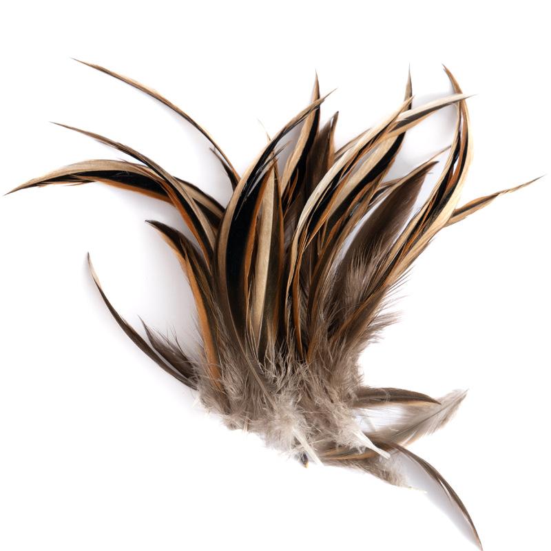 80 Natural Pheasant Feather Decorative Diy Jewelry Hair Accessories Material Cat Stick Toy Accessories