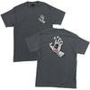 Santa Cruz Screaming Hand T-Shirt Tee Skateboard Charcoal Brand New S M L XL XXL
