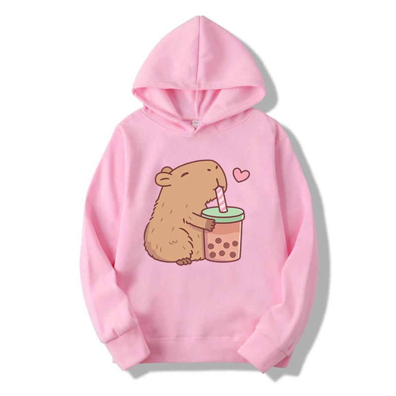 Moodne koomiksiga õgardihiire kapuutsiga pusa poistele tüdrukutele vabaaja pusa pusa sügis ja talv soe armas kapuutsiga ülaosa