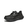 TATA/He She 2026 Spring Fashion Casual Round Head Thick Soled Men's Leather Shoes