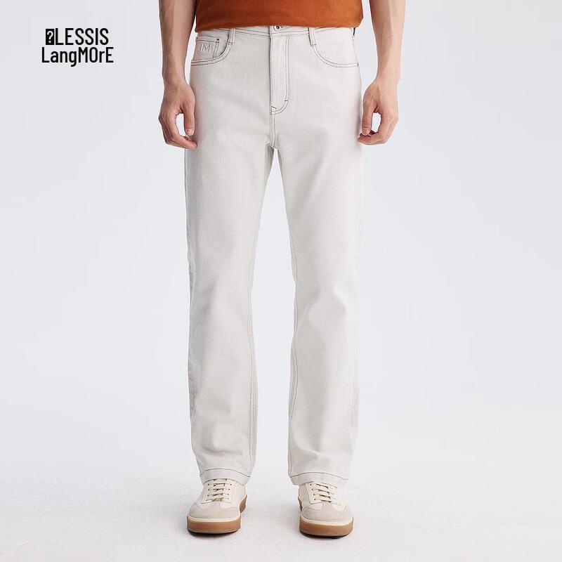 

Мужские 3D винтажные теплые джинсы свободного кроя с прямыми штанинами Lilang 34 (175/86A)