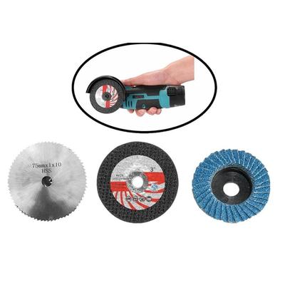 10mm Bore Angle Grinder Attachment 75mm Diameter Angle Grinder Carbite Cutting