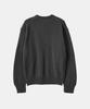 ASP Cotton V-Neck Knit Melange Charcoal