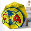 Club América Fashionable Automatic Opening/Closing Folding Umbrella. Portable and Foldable, Ideal for Gift, Travel, and Daily Use.