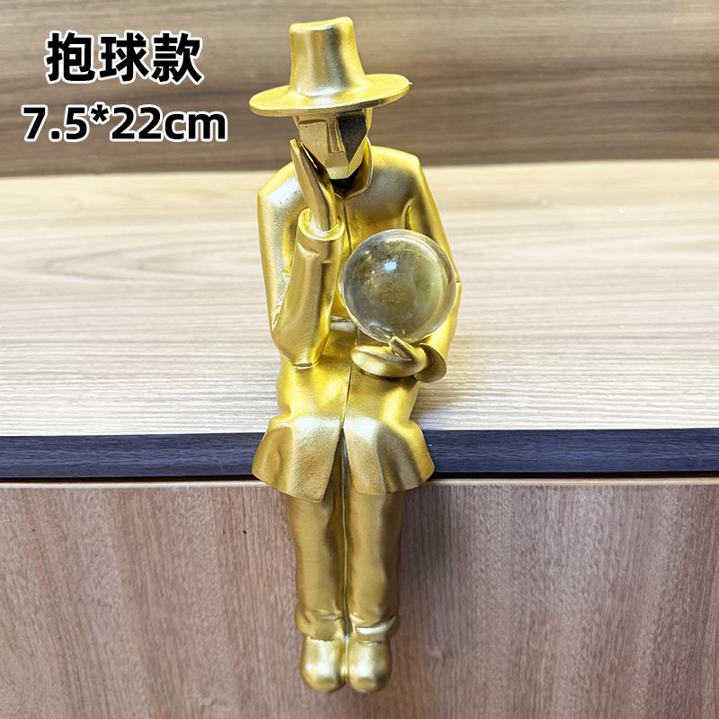 

Фигура в европейском стиле, Скульптура, Созерцательное украшение, Статуэтка, Смола, Декорация, Украшение для книжного шкафа и винного шкафа