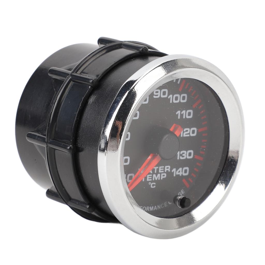 Water Temperature Gauge 2in 40 To 140 Celsius 7 Color Light Water Temp Gauge for Vehicle RV Yacht 12V