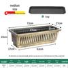 Large Rectangular Plastic Balcony Planter with Free Shipping