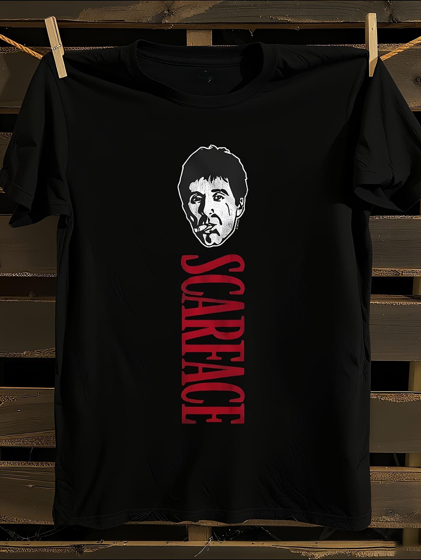 Scarface Tall Left Movie Tshirt S