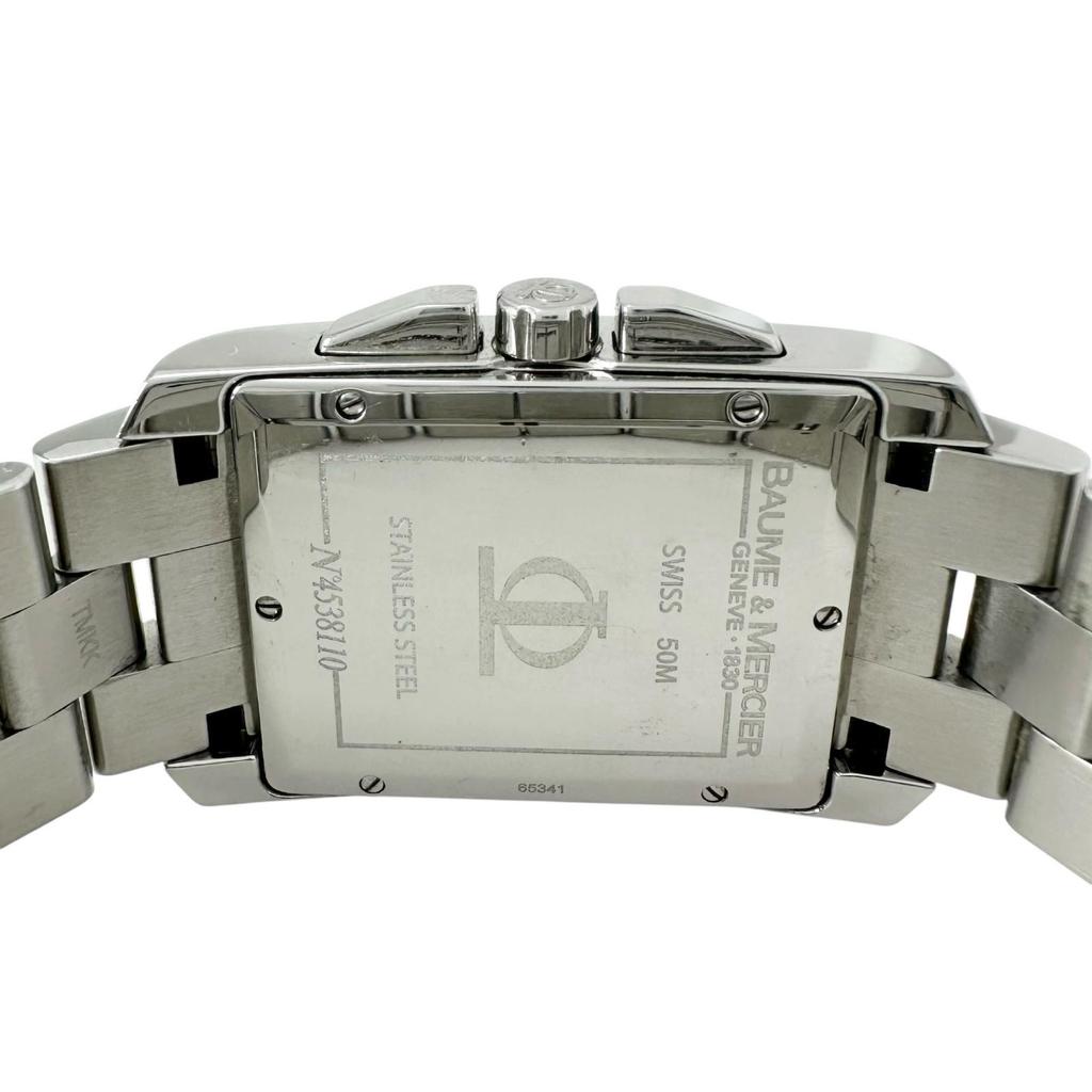 Baume & Mercier  Hampton Chronograph MOAO 8126 Watches quartz blackDial mens used