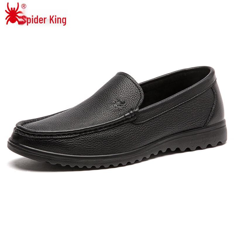 Men s Spider King Casual Leather Loafers 41