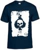 ACE OF SPADES T-SHIRT Card Rock Goth Punk Metal Biker Gothic Poker Cards Tshirt