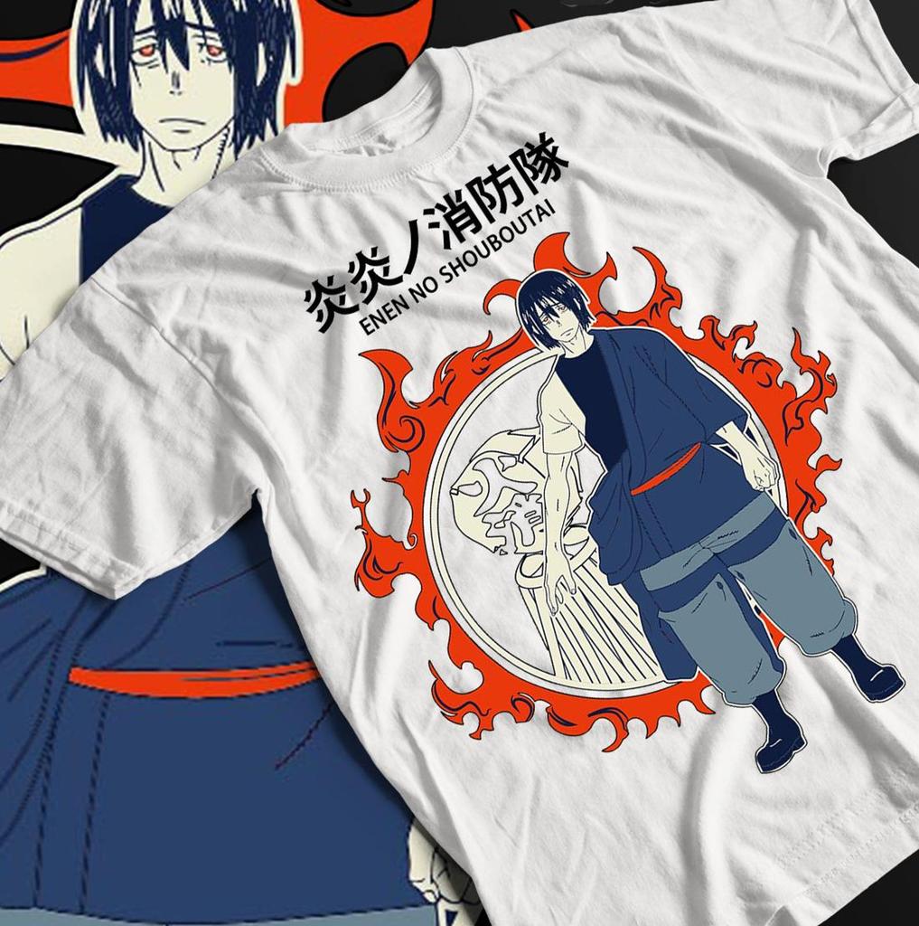 Unisex, Benimaru Shinmon T Shirt, Fire Force Shirt, Shinra Kusakabe Shirt, Enen No Shouboutai, Anime Shirt, Manga Shirt, Akitaru Obi, Maki