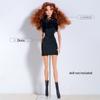 Supermodel New Doll Clothes Set Elegant Black Dress Series Dress Up Doll Party Dresses Accessories For 30Cm 1/6 Bjd Fr Doll Toys