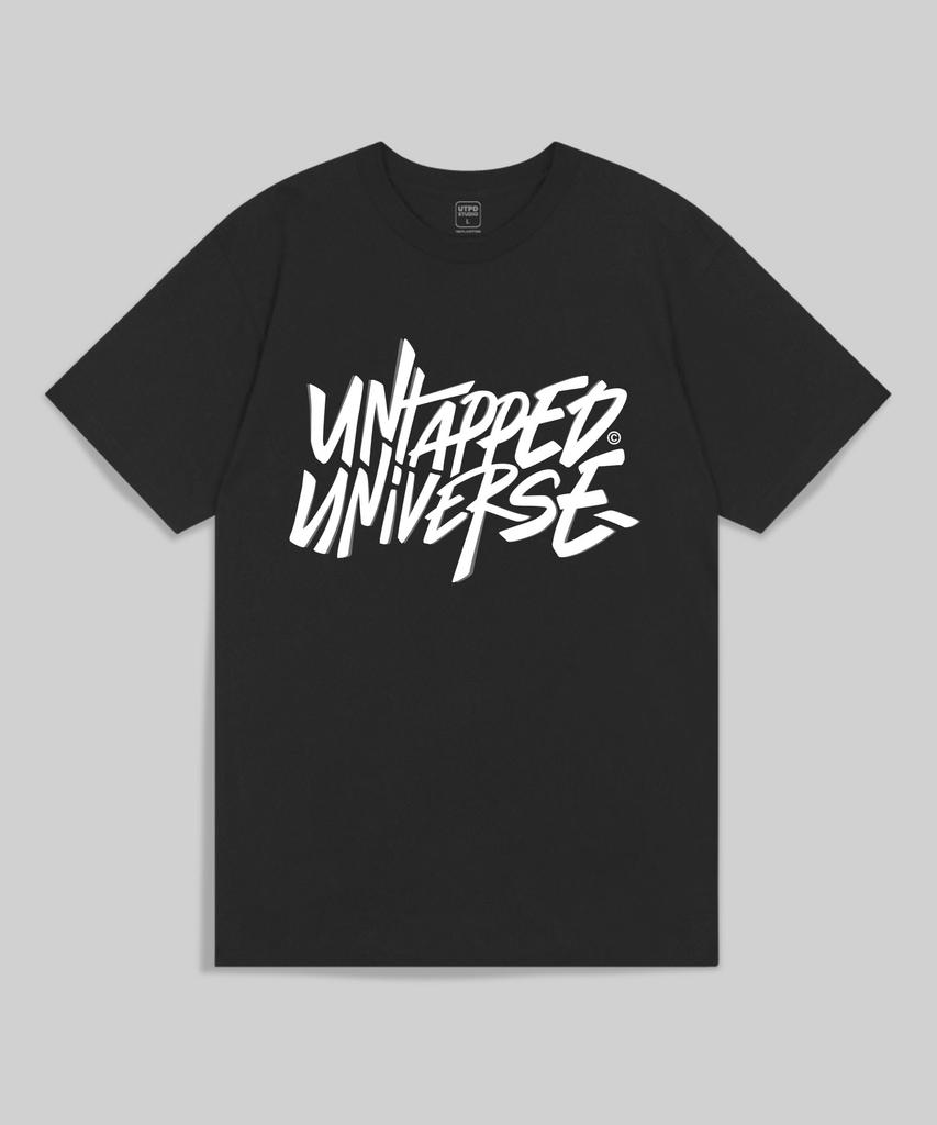 UNTAPPED STUDIO Universe Front Overlap Oversized Short Sleeve T-Shirt 4 Colors