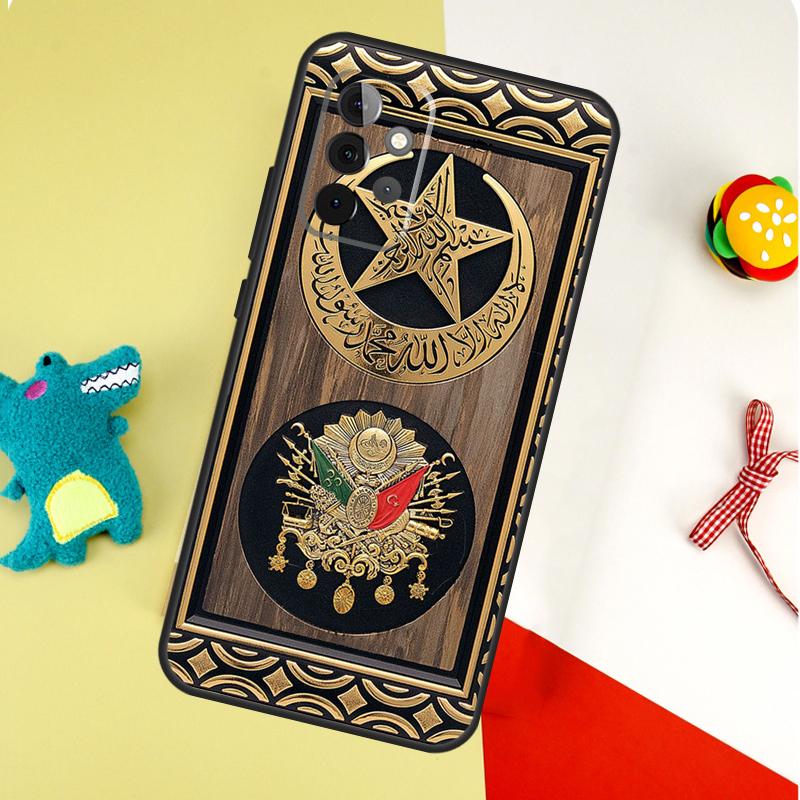 Ottoman Empire Coat Of Arms For Samsung Galaxy A53 A33 A13 A54 A34 A14 A55 A35 A15 A05 A06 A16 A22 A32 A52 Phone Case