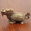 Brass Dragon Nine Sons Keychain and Yazi Taotie Car Ornament Gift