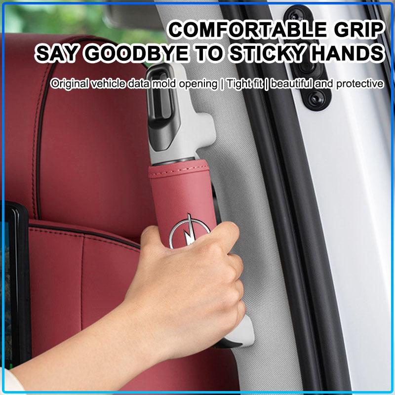 Capa Protetora para Manípulo do Teto do Carro em Couro Estilo Interior Para Opel Astra H G Corsa Insignia Astra Antara Meriva Zafira Interior