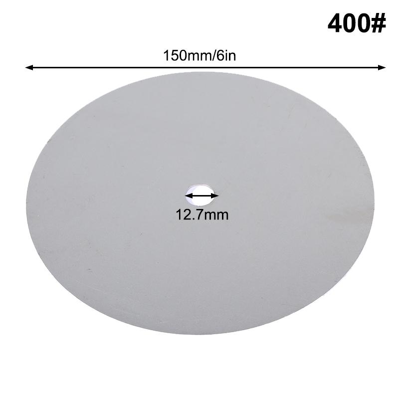 6inch Diameter Aluminum Master Lap Polishing Plate Holder Diamond Grinding Pad